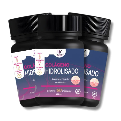 Laboratório + Vida -Colágeno Hidrolisado 500MG